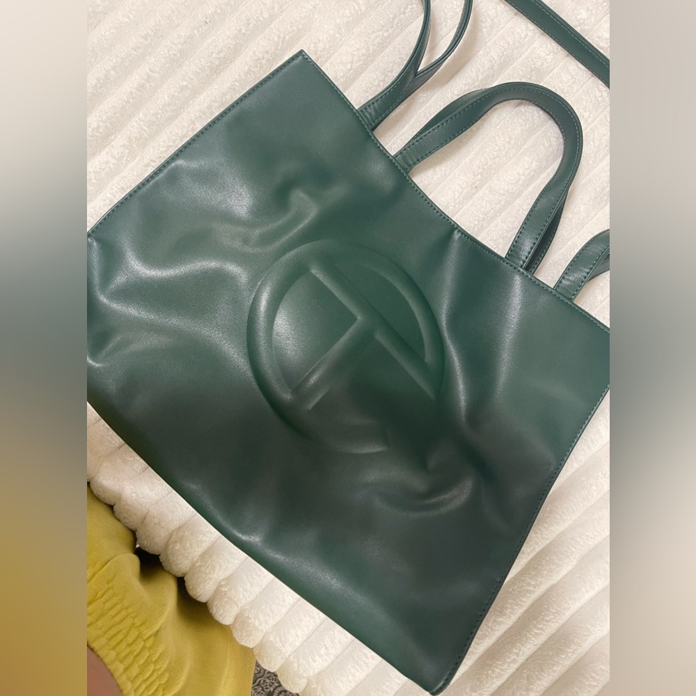 Olive Green Medium size Telfar Bag